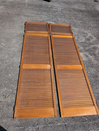 Vented wardrobe doors