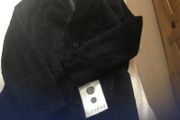 Conrad faux fur black coat