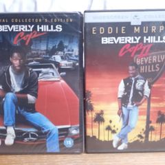 Beverly Hills Cop 1 & 2 Dvd Collection Eddie Murphy 80's Comedy Movies