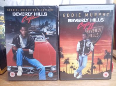 Beverly Hills Cop 1 & 2 Dvd Collection Eddie Murphy 80's Comedy Movies