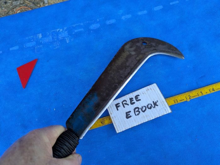 Bill Hook with Corded Handle