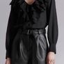 & Other Studies Layered Ruffle Blouse Image 2