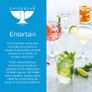 Cocktail Glasses Set, Drinks Glasses x 6 Image 2
