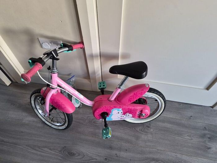14 inch pink bike