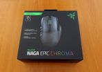 Razer Naga Epic Chroma Wireless Gaming Mouse With Cradle For PC Computer 19 Buttons - 8,200