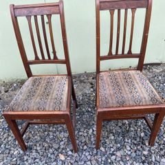 pair of antique chairs