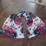 Pink silk scarf Image 2