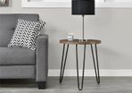 Dorel Owen Retro Round End Table- Walnut - 3613222COMUK