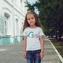Cute Funny Unicorns Printed Girls T-shirt Tee Top Shirt Birthday Girl Tees Tops Shirts Image 5
