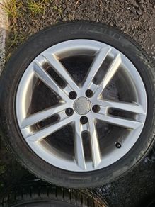 18" Genuine Audi A6 S Line Alloys with tyres