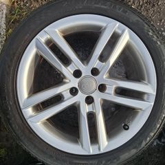 18" Genuine Audi A6 S Line Alloys with tyres