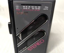 Sanyo Walkman + New Headphones