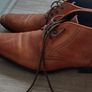 DICE leather man shoes size 46 Image 5