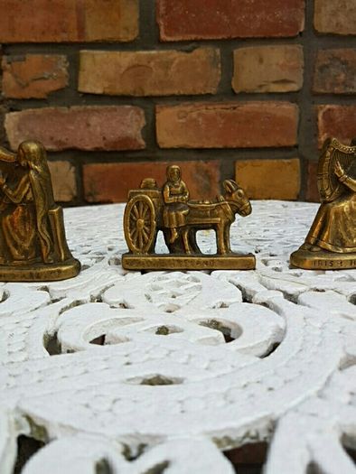 Brass figures