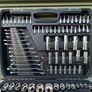 225pcs Sockets, spanners &  Bits set 1/2" - 1/4" - 3/8" Image 2