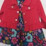 Baby girl dress and demin jacket Image 5