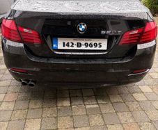 BMW 520 2014 black leather perfect condition six m