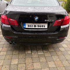 BMW 520 2014 black leather perfect condition six m