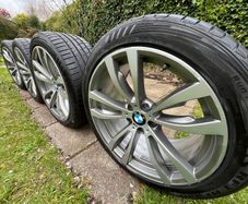 BMW X5 F15 Diamond Cut 20 inch wheels