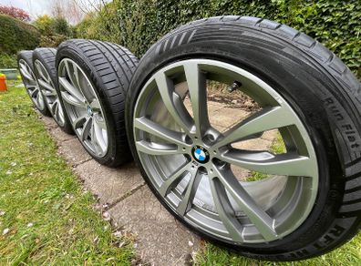 BMW X5 F15 Diamond Cut 20 inch wheels