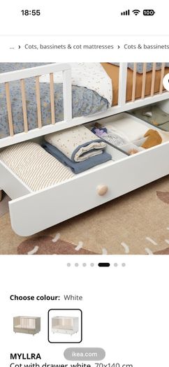 Pink Ikea kids bed in superb condition!!!