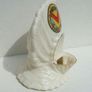 NEWPORT MON TOWN CRESTED CHINA VASE (Wiltshaw & Robinson Ltd, Stoke on Trent) - Carlton China shell with Newport town coat-of-arms (Wales) Image 6
