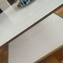 Glass Gold and White Coffee table Image 5