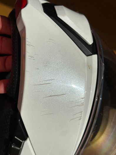 HJC I90 Pearl White Helmet