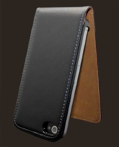 WHOLESALE 10 New Stylish Grip Flip Leather Case Cover Fits Apple Iphone 4s & 4