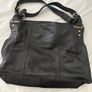 Black pure leather handbag Dune Image 8