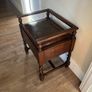 Antique Victorian Oak Piano Stool Image 4