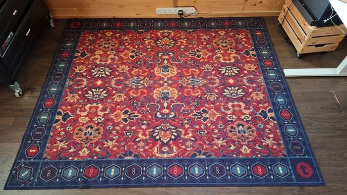 Persian Style Guitar/Drum/Music Room Rug