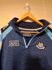 Dublin GAA Mens Training Top Half Zip Track Top. Collect In Dublin Or Receive Via Post.