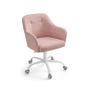 Office Chair Swivel Desk Chair padded  Height Adjustable 110kg Load Capacity Breathable Fabric Study Image 5