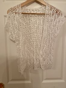 Crochet Cardigan - fits Size 12