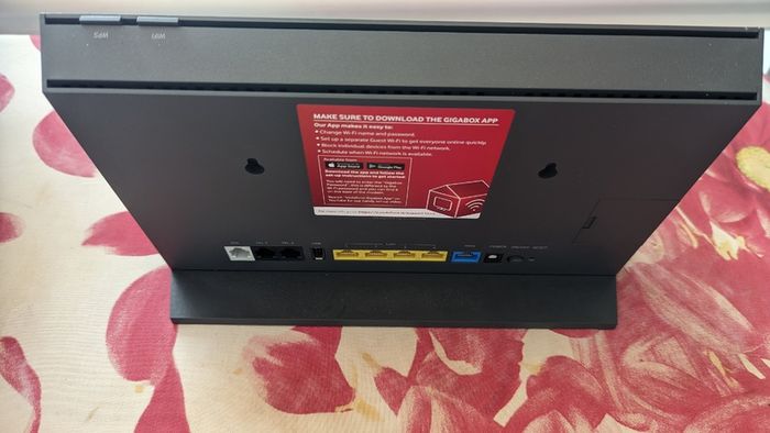 Vodafone Broadband modem Gigabox