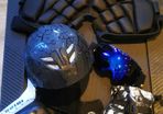 ski helmet goggles and body protectors