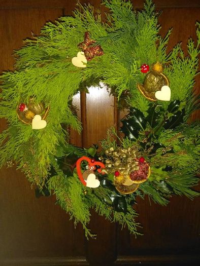 Seasonal wreaths, arrangements made to order