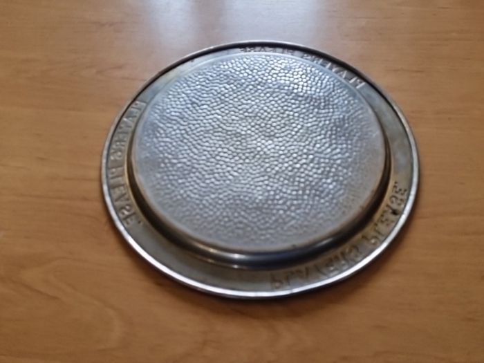 Player's Please 1930s Tray, silver plated