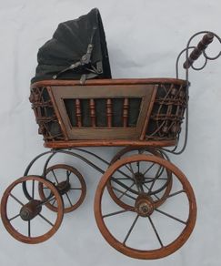 Vintage 1920s Doll Carriage