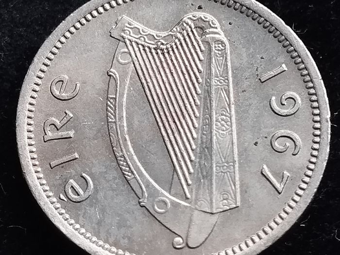 Ireland - 1967 - 3 Pence - 3d - Hare - KM.12a - High Grade - [2709]