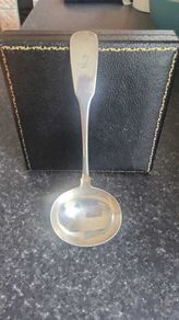 Sterling silver Ladle Irish