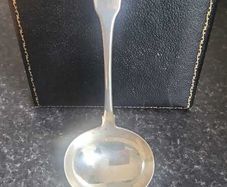 Sterling silver Ladle Irish