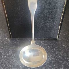 Sterling silver Ladle Irish