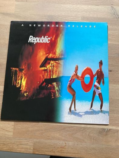 New Order Republic 1993 pressing