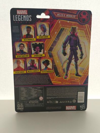 Marvel Legends Across the Spider-Verse Miles G. Morales 2024 Hasbro Figure