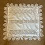 Vintage Belfast Linen Tablecloth 1950s Image 2