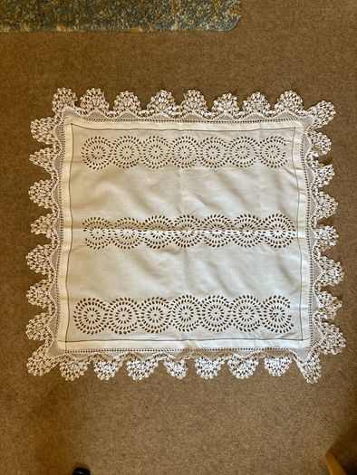Vintage Belfast Linen Tablecloth 1950s