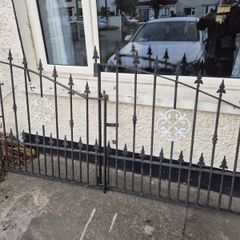 Wrought iron gates