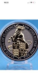 2 oz silver coin